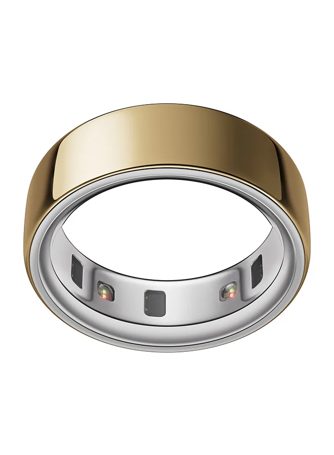 Premium Smart Health Tracking Ring (Gold, Size 11) e322q