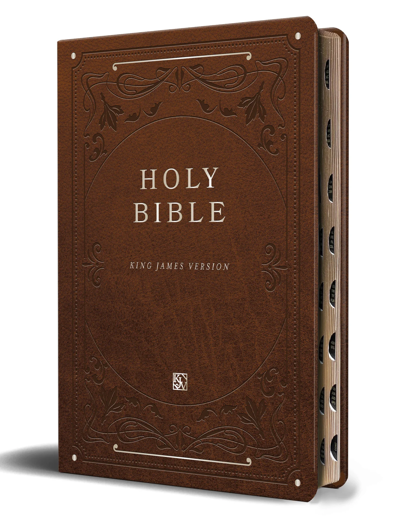 Holy Bible KJV Giant Print Thinline Edition (Brown, Large Format) 6hpd5
