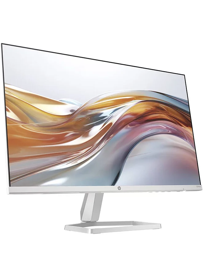 Premium 24-Inch FHD IPS Monitor, 100Hz Refresh Rate, Tilt Adjustable, 3-Sided Micro-Edge Display (White, 24-Inch) srj7y