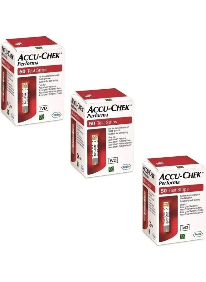 Blood Glucose Test Strips for Accurate Monitoring (3 Pack, 50 Strips per Pack) alubl