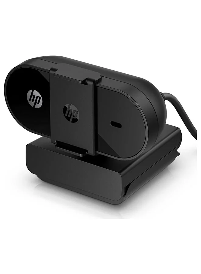 Premium HD Wired Webcam USB Plug-and-Play Desktop Camera for Video Conferencing (Black) 9ev2b