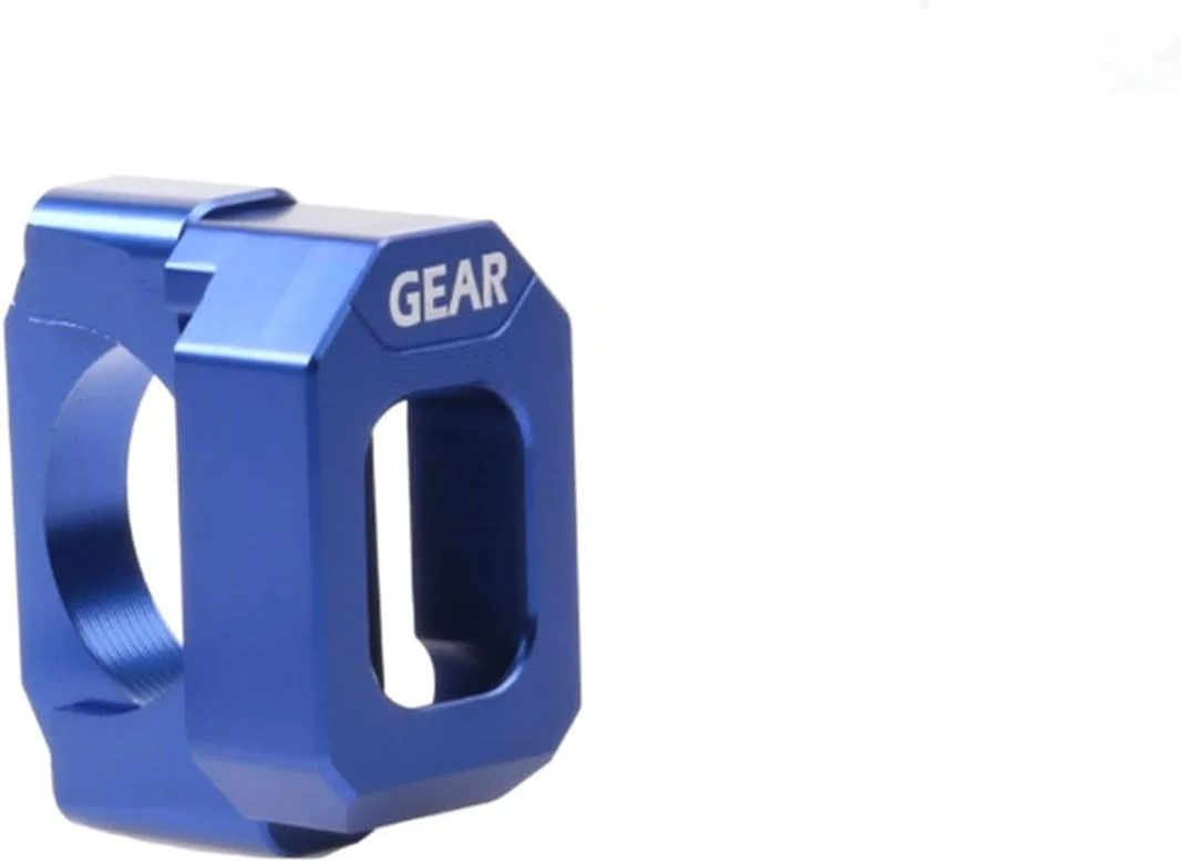 QASULER Motorcycle Gear Indicator Mount Bracket (Blue, Universal Fit) 2udvq