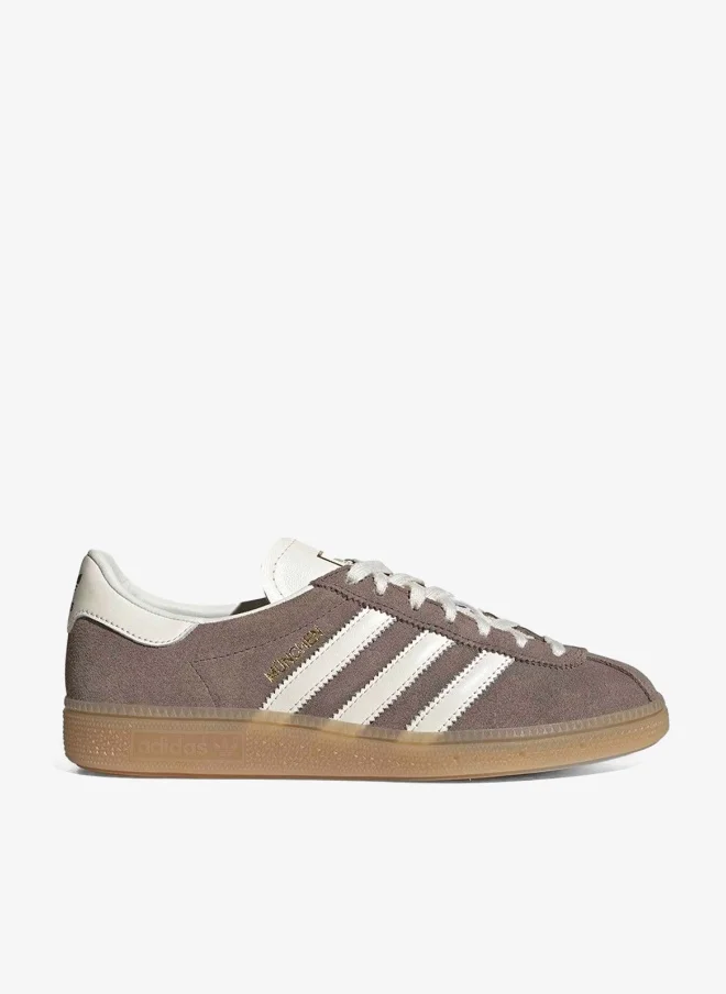 Sport Originals Muenchen Classic Leather Sneakers Premium Casual Footwear for Men (White, 42 EU) g4llm
