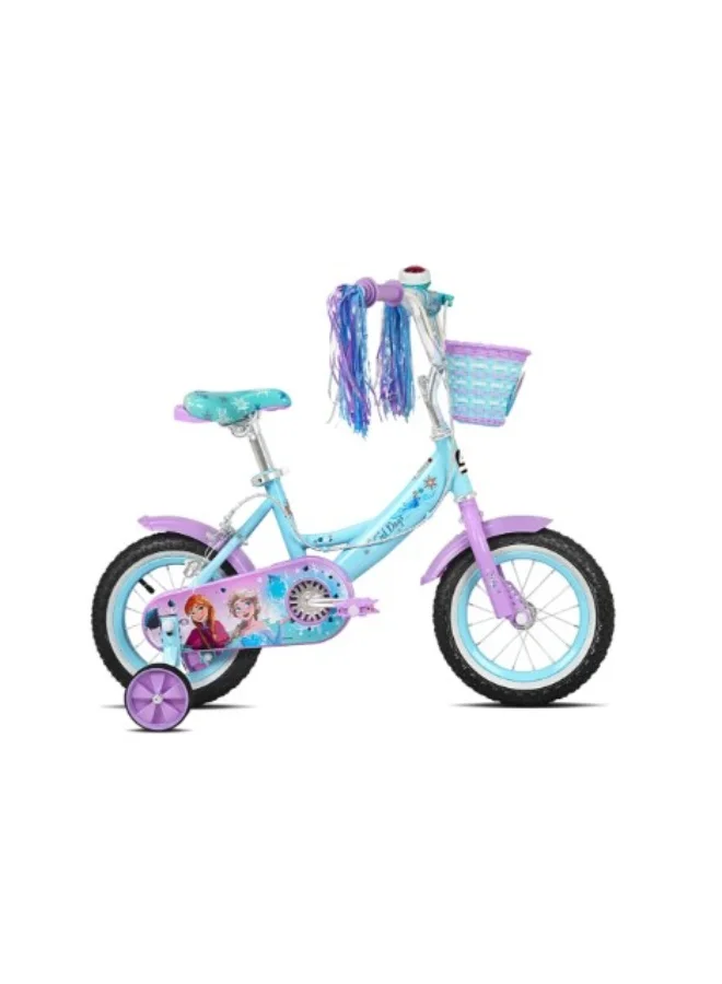 Spartan Kids Bicycle 16-inch Ice Magic Theme Bike with Training Wheels and Adjustable Seat for Girls (16 inch) xtk12