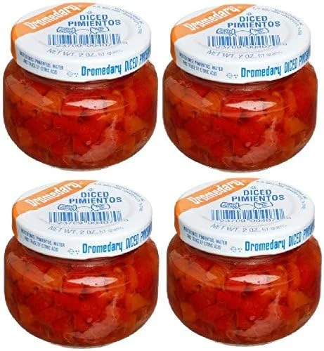 Dromedary Diced Pimientos Premium Culinary Peppers (4 Pack, 113 g) fjswj