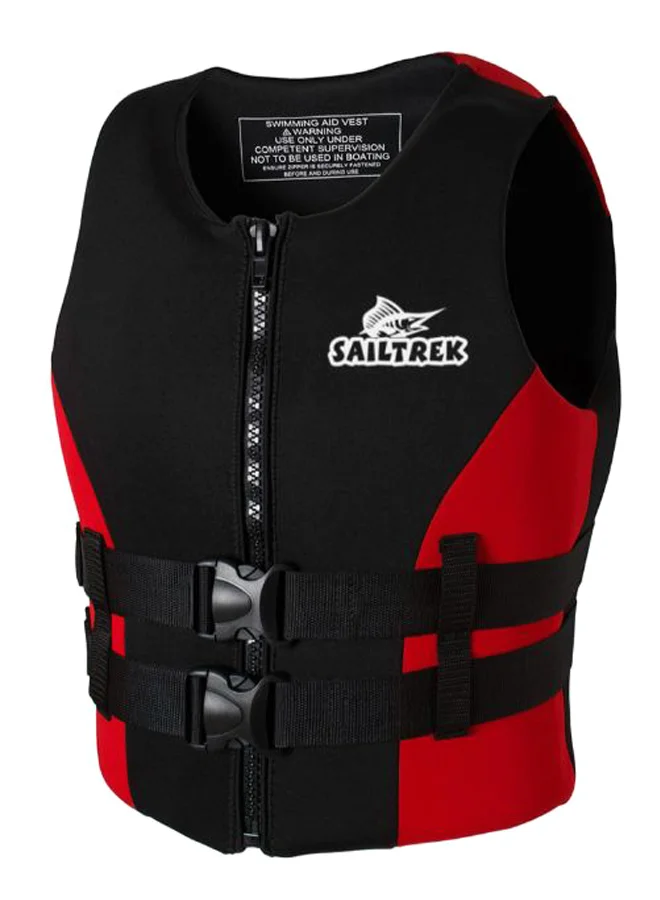 LIXADA Professional Safety Life Vest High-Buoyancy Adjustable Swim Jacket for Water Sports (Adult, Universal Size) alnih