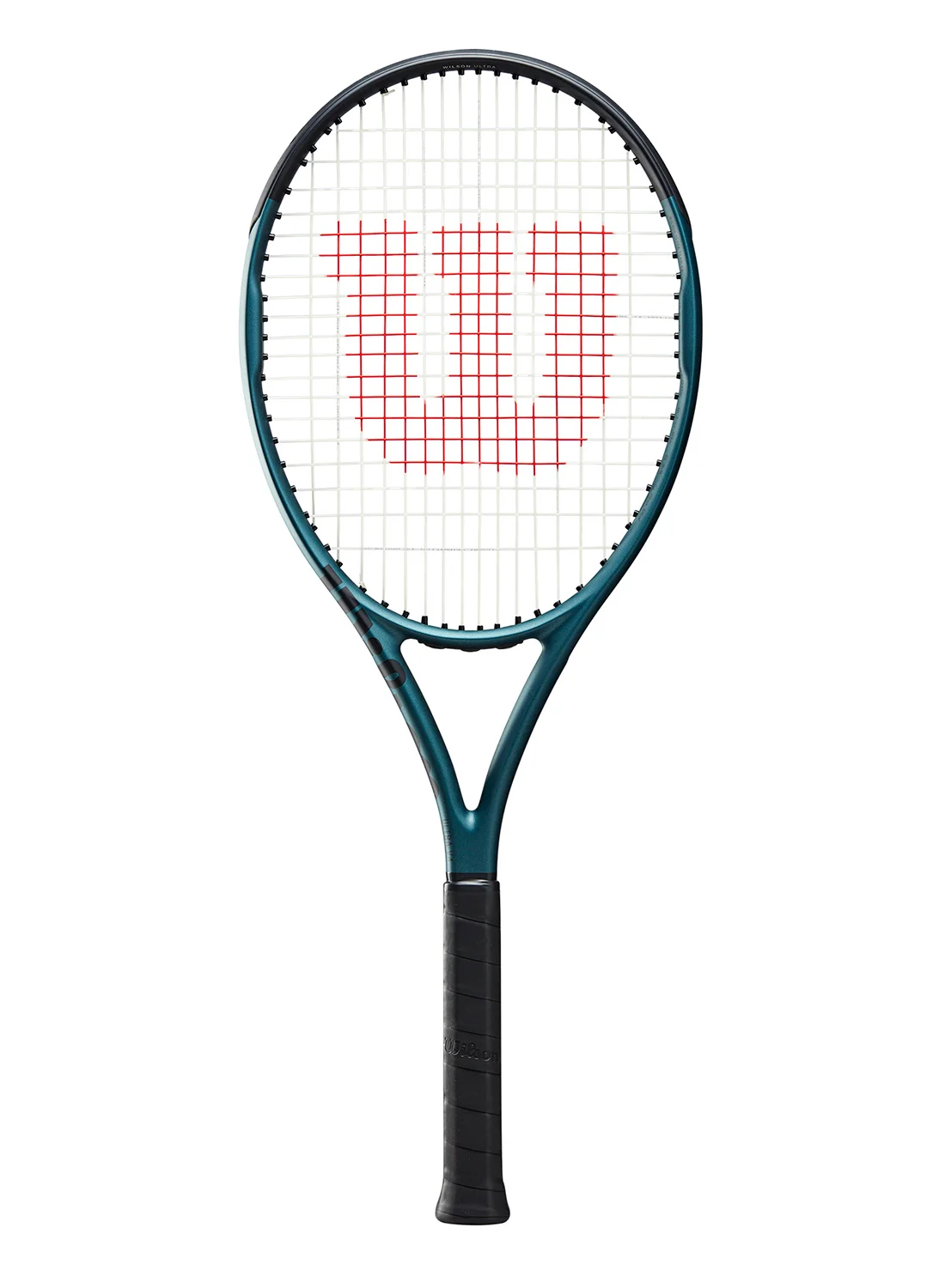 Premium Tennis Racket Ultra Team V4 16x19 String Pattern (Black/Blue, 297g) iosnf