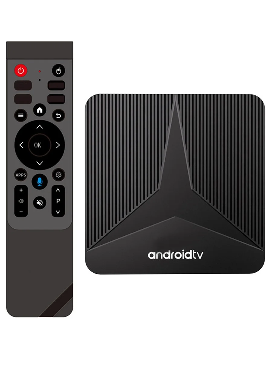 SYXUMLKLS Android 14.0 TV Box 4K Ultra HD Media Player (2GB RAM, 16GB ROM, Dual-WiFi 6, Voice Remote Control) 7yjk3