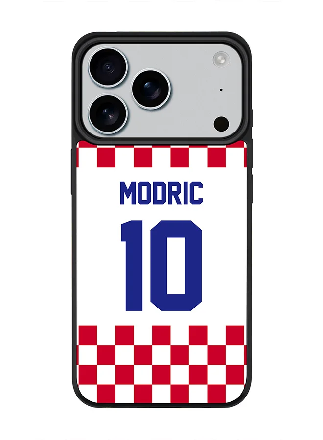 Stylizedd Magnetic Phone Case for Smartphone 17 Pro Slim Protective Cover with Football Croatia Design (1 Piece) cmowq