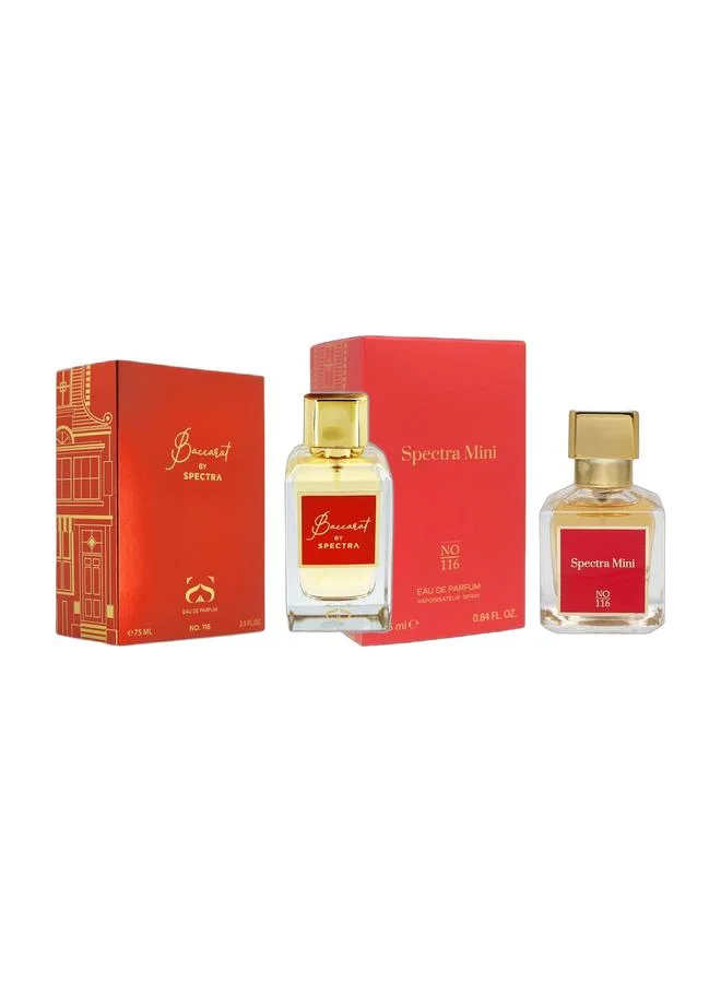 Spectra 116 Eau de Parfum Fragrance Set (75 mL and 25 mL) 68b79