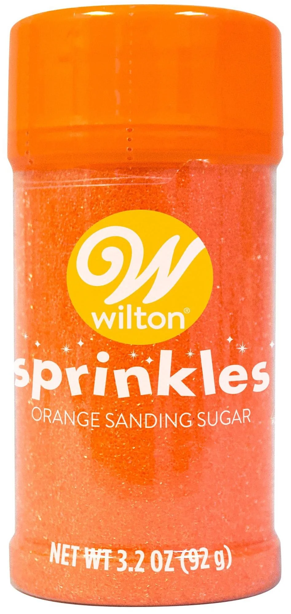 Sparkling Sugar Decorating Sprinkles Premium Edible Cake Topper (Orange, 921 g) d7yg3