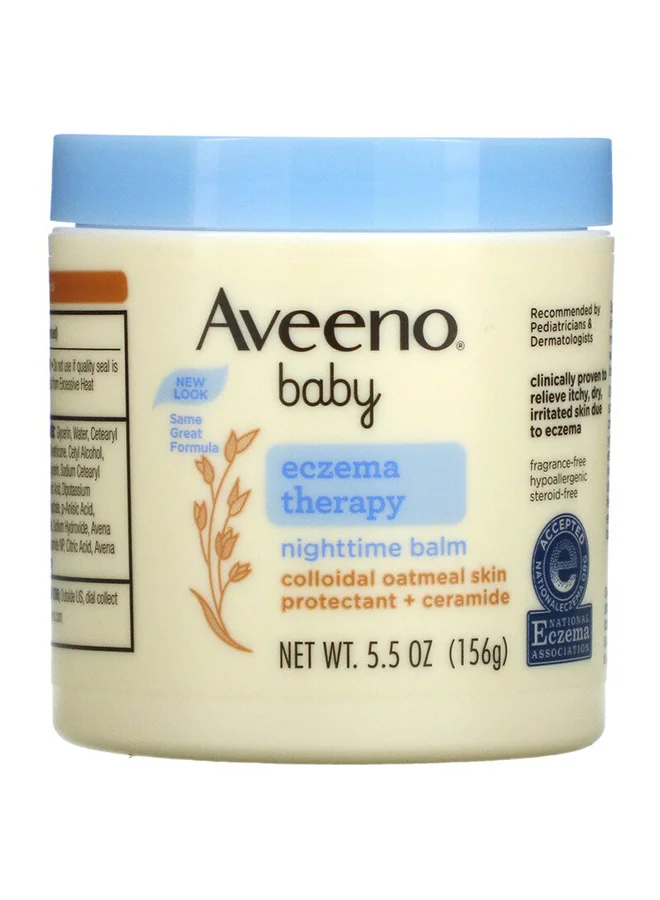 Premium Baby Eczema Relief Nighttime Balm (156 g) - Gentle Moisturizing Care for Sensitive Skin 9sn2u
