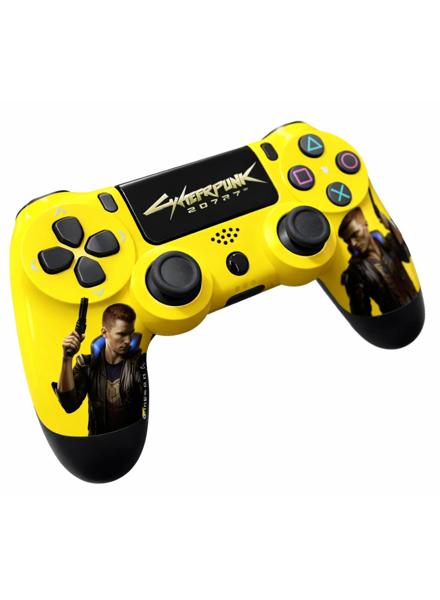 The Black Store Analog Stick Thumb Grips for Gaming Controllers (Cyberpunk 2077 Edition, 2 Pieces) 4hubz