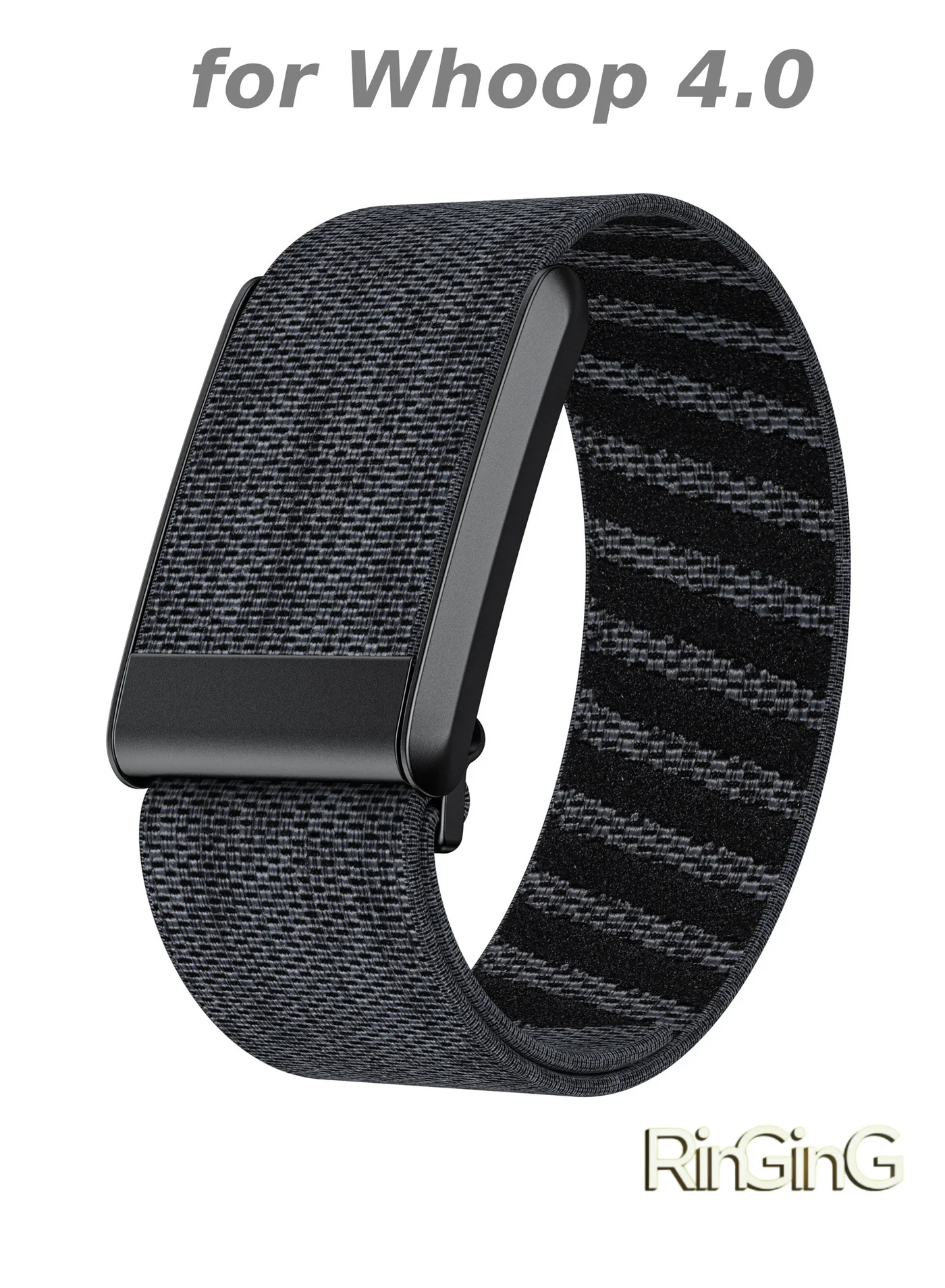 RinGinG Breathable Elastic Woven Wristband for Fitness Trackers (Adjustable, Nylon, One Size) pifxk