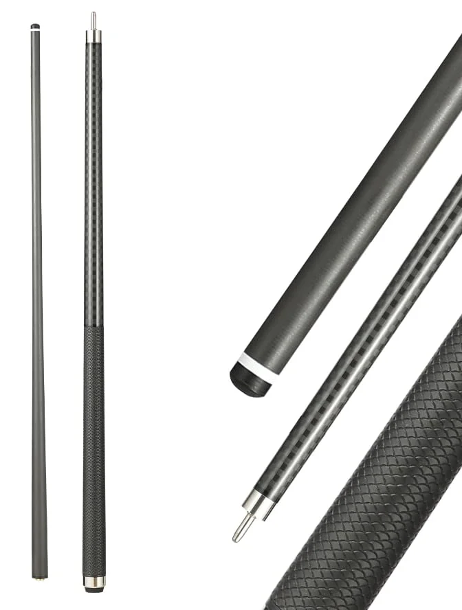 GAMESUN Carbon Fiber Billiard Pool Cue Stick (12.5 mm Tip, 147 cm Length, 567 g) zufxk