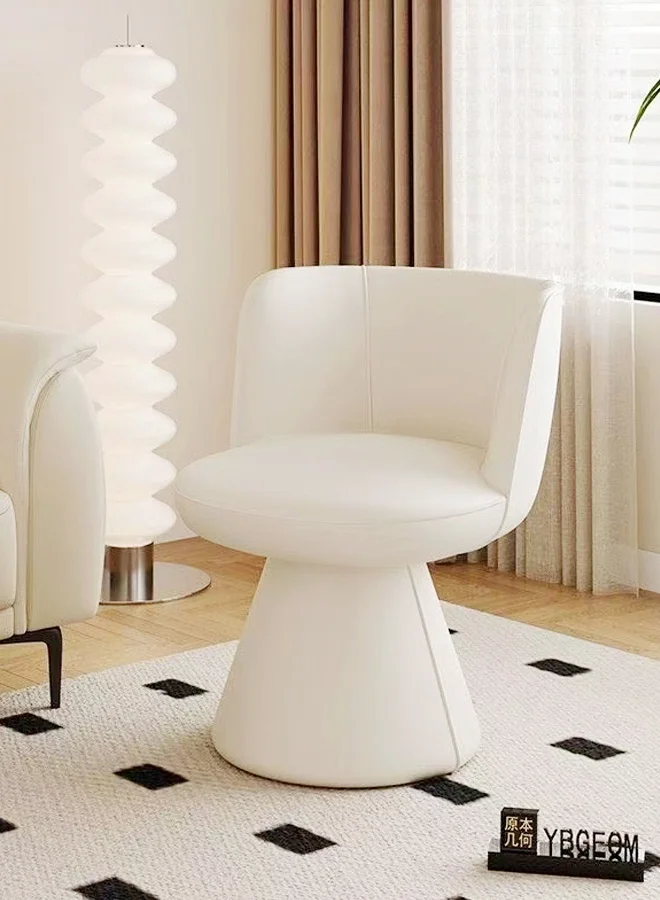 Fashionhome Modern 360¡ã Rotatable Velvet Dressing Stool Ergonomic Decorative Chair (55x60x73 cm) ptrz6