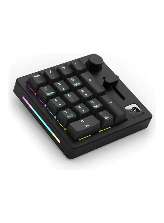 Glorious GMMK Modular Mechanical Gaming Numpad with RGB Backlighting and Pre-Lubed Switches (Black) z0hbt