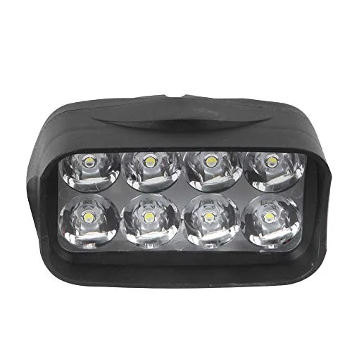 Keenso Universal Ebike LED Headlight High Brightness Waterproof Front Lamp for Electric Bike Motorcycle and Tricycle (12V-100V) 3oo0j