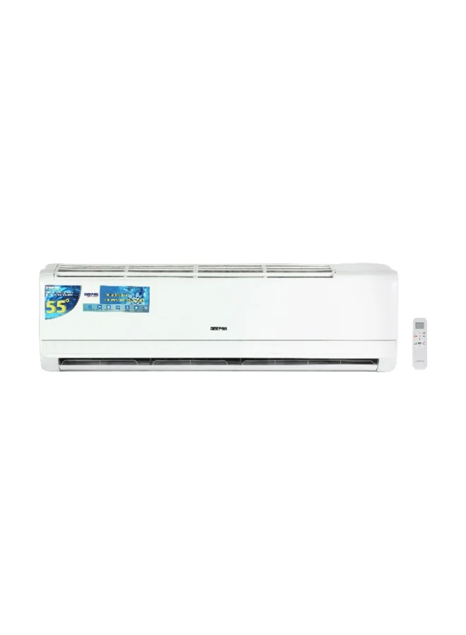 Geepas 2.0 Ton Split Air Conditioner with LED Display and Auto Restart Function (White, 24000 BTU) mcaf3