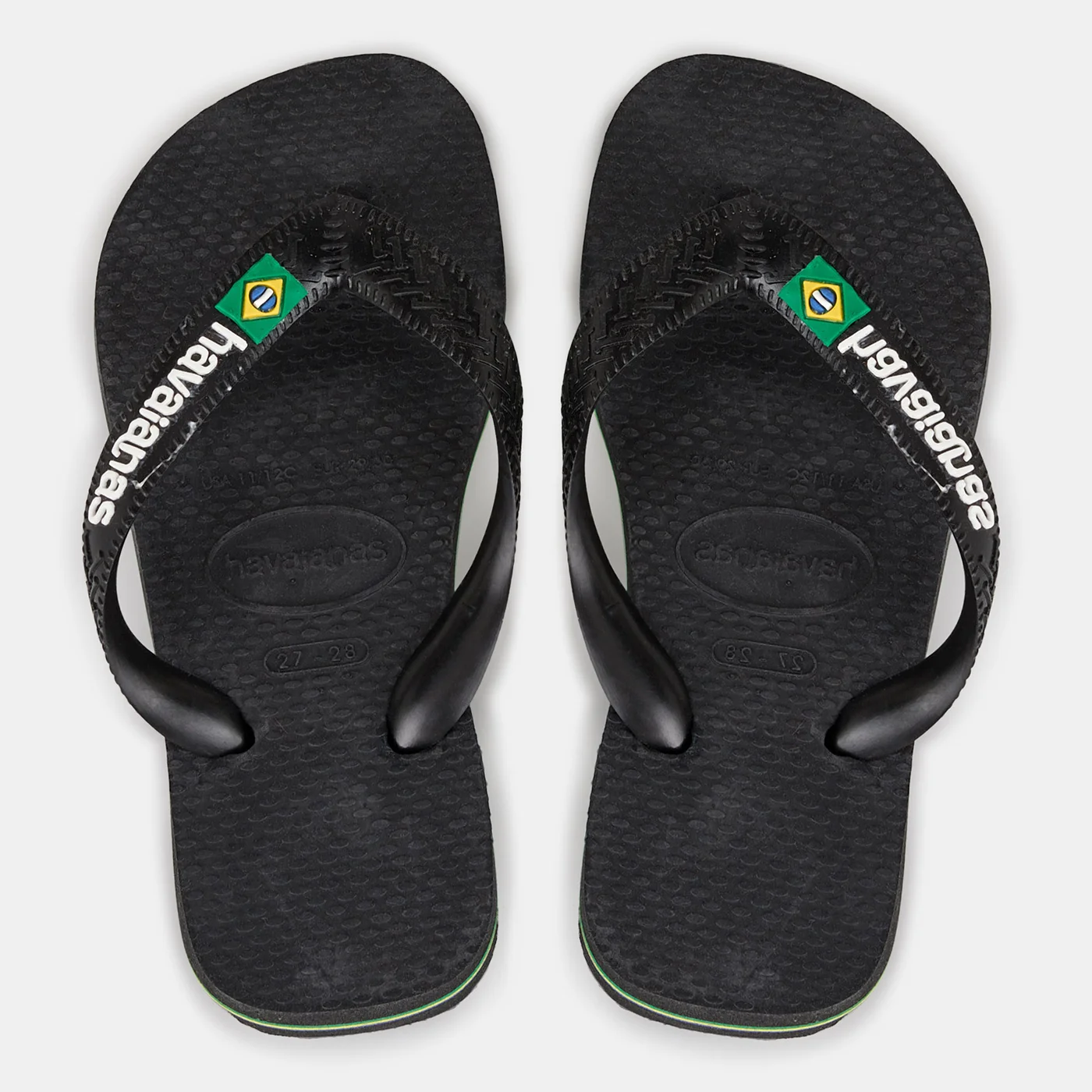 Premium Rubber Flip Flops Lightweight Summer Sandals for Men and Women (Black, 42 EU) g7cdr