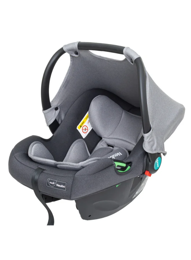 Moon Baby Carrier and Car Seat Group 0+ Infant Safety Seat (Grey, 0-13kg) gno5p