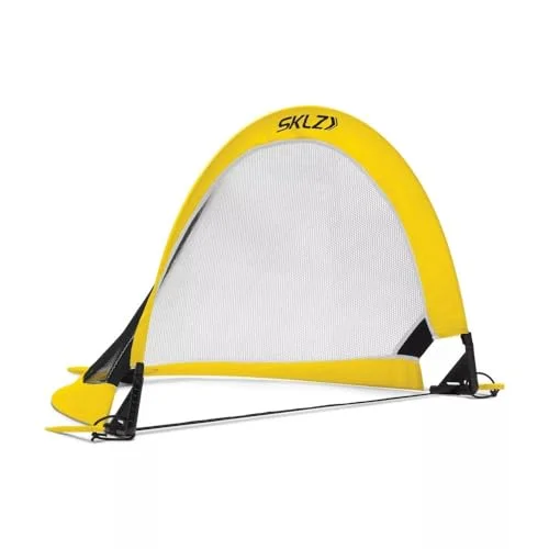 Portable Pop-Up Soccer Goal Set for Training and Pickup Games (2-Piece Set) u0djk