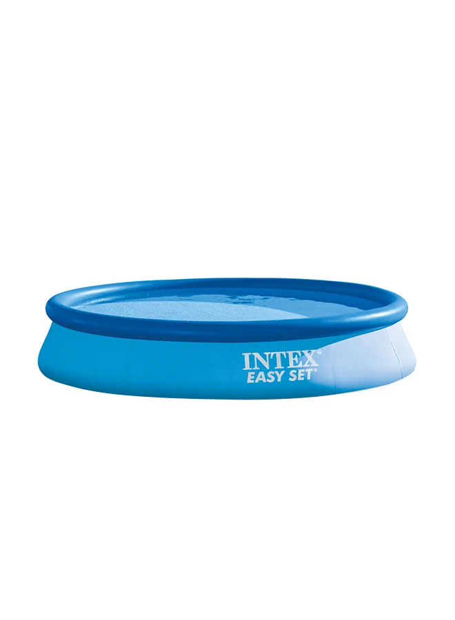 Premium Easy Set Swimming Pool - Puncture-Resistant 3-Ply PVC Material - Durable Backyard Water Play for Kids (305 x 76 cm) 7f23r