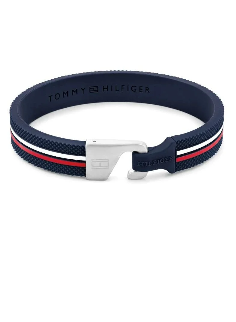 Premium Signature Stripe Nylon Bracelet Durable Woven Wristband for Men and Women (One Size) cyxhv