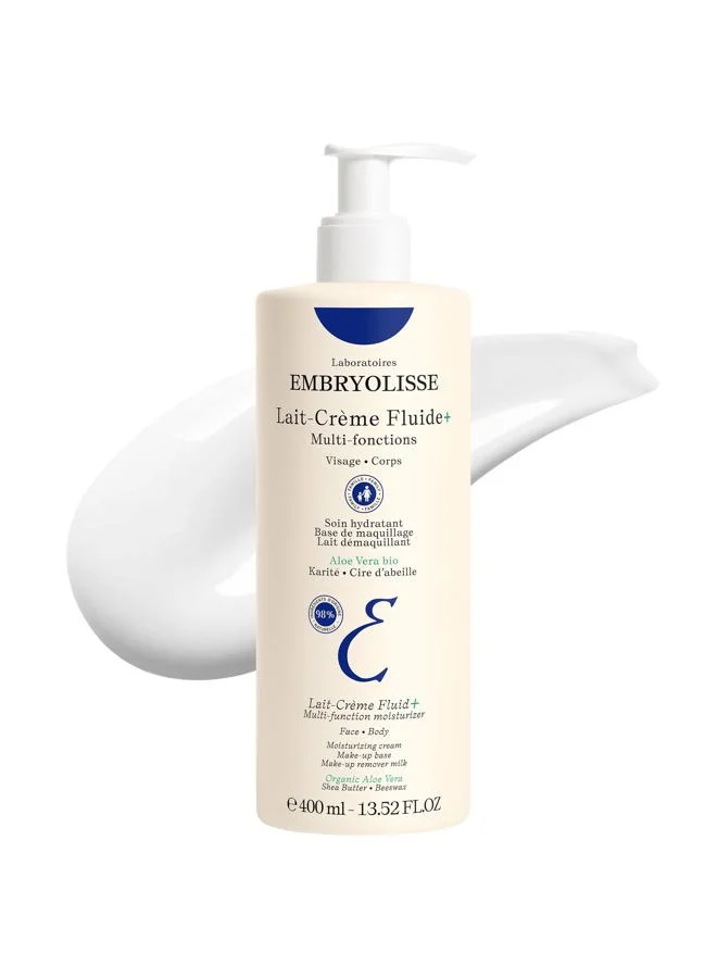 Embryolisse Lait Creme Fluid+ Face & Body Moisturizer with Shea Butter & Aloe Vera (400 mL) vylqx