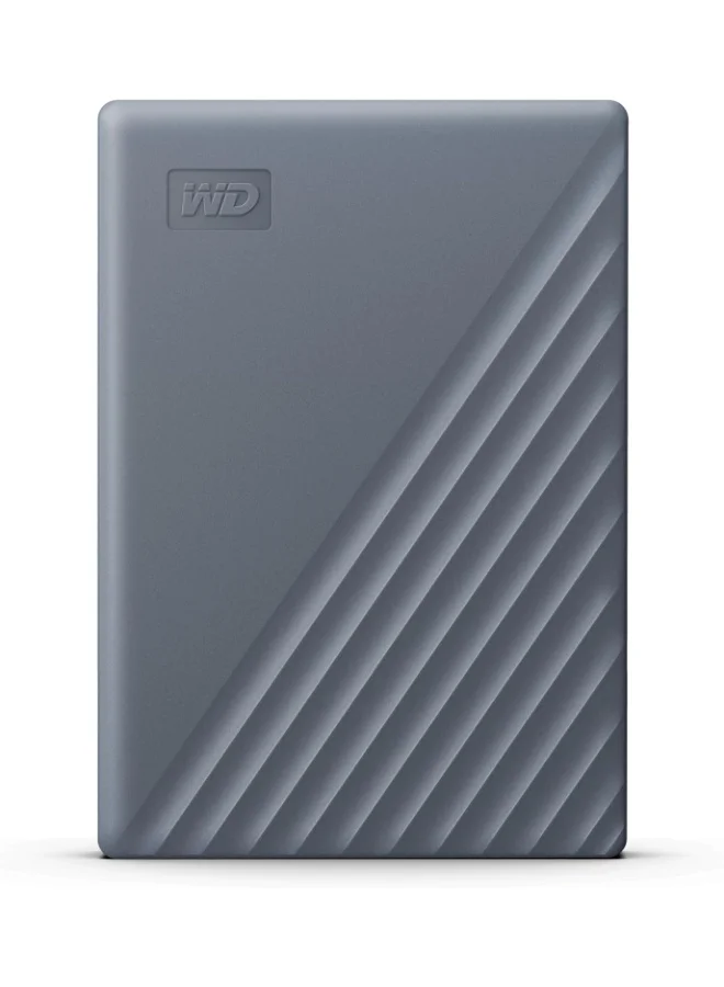Portable External Hard Drive 2TB USB-C and USB-A Compatible Data Storage (Gray, 2 TB) azqrb