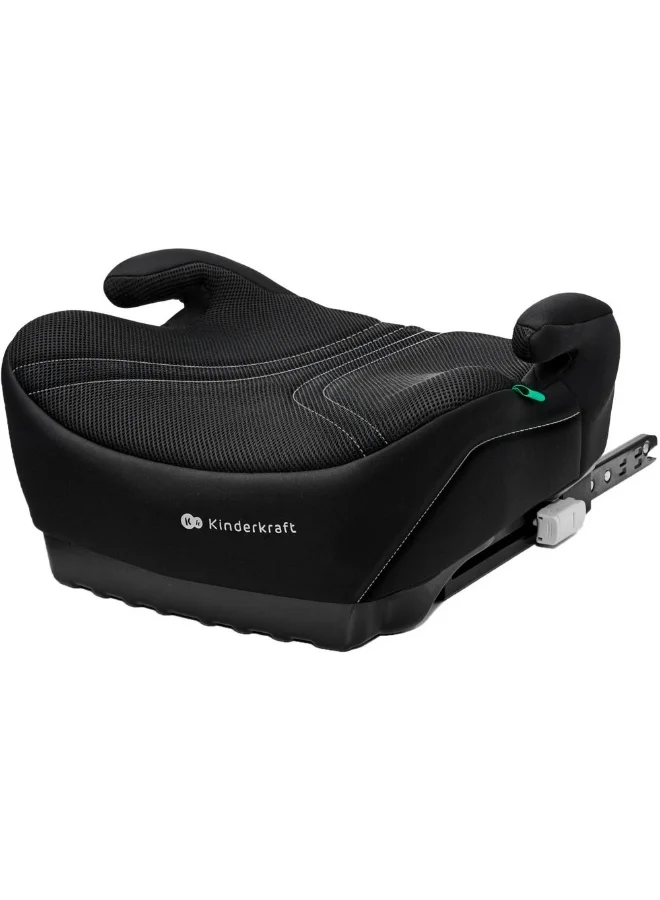 Premium Booster Car Seat Group 2/3 for Kids (Black, 15-36 kg) te93w