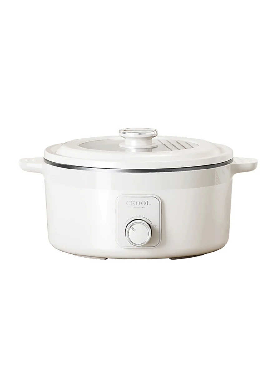 Miss Ceool Electric Hot Pot Multi-functional Non-Stick Cooking Pot (3L, 1000W) ihje9