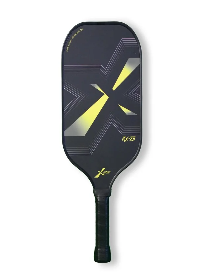 Xurge RX-23 X-Trace Pickleball Paddle Premium Carbon Fiber Face with Polypropylene Core (Professional Grade, 1 Paddle) grtax