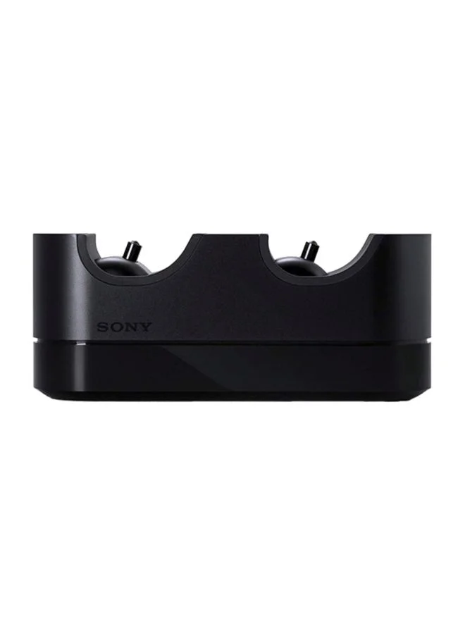 Premium Dual Controller Charging Station Dock for Gaming Console (Black, 1 Pack) gzmfp