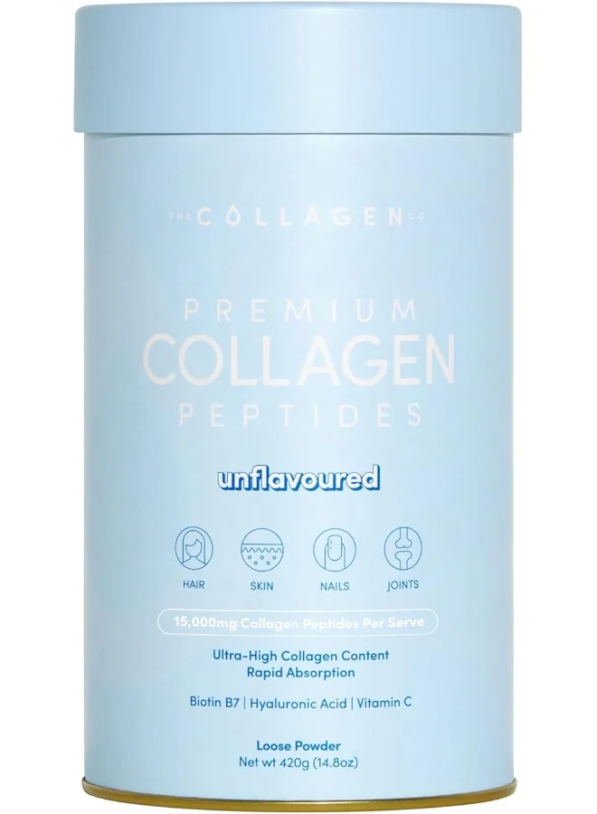 The Collagen Co Premium Hydrolyzed Collagen Powder (Unflavored, 420g) sj36d