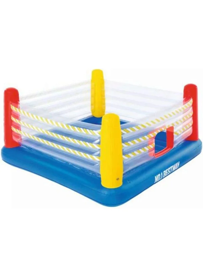 Inflatable Boxing Ring Bouncer Play Center (226x110cm) Durable Kids Activity Playpen kh169
