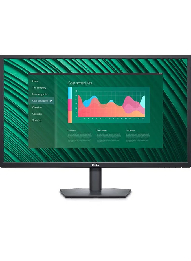 Premium 27-Inch VA LED Monitor Full HD 1080p Anti-Glare Display with VGA and DisplayPort (Black, 27-Inch) nvm9c