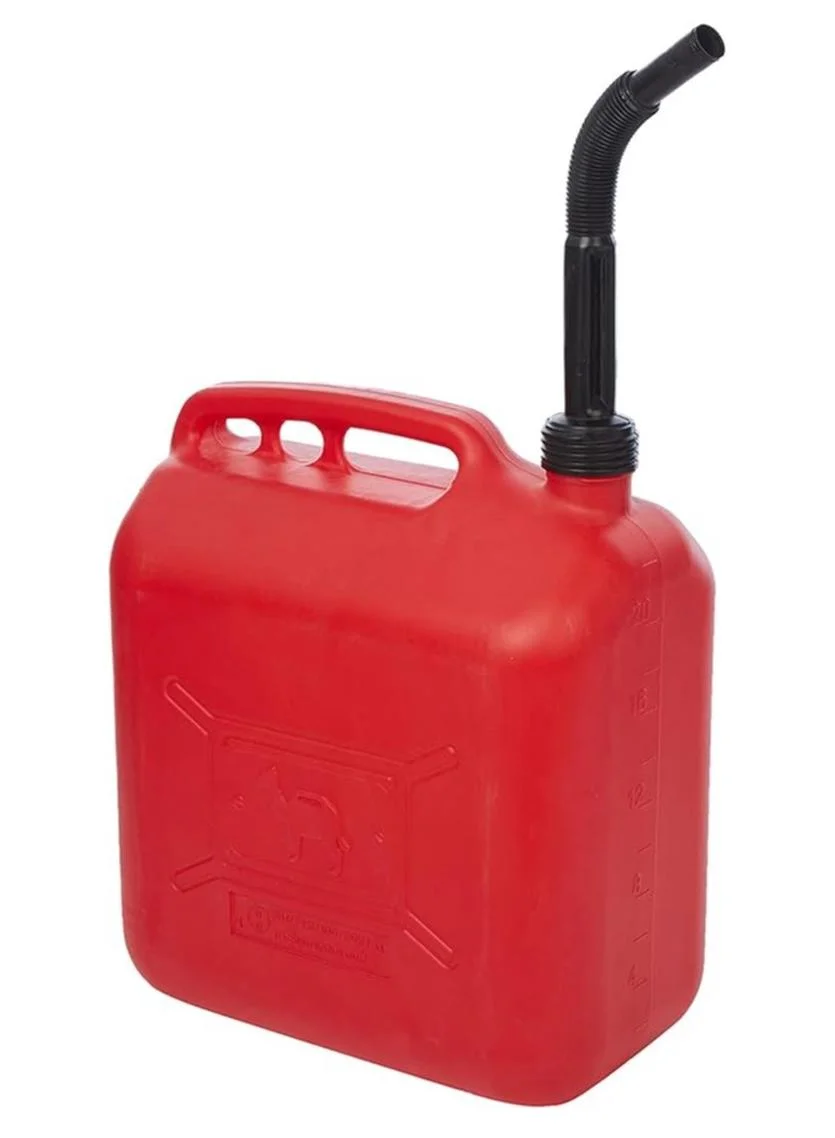 Midwest Heavy-Duty Plastic Fuel Container (Red, 5 L) topg1