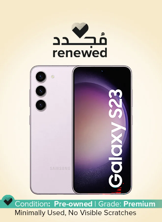 Premium 5G Smartphone Dual SIM 8GB RAM 256GB Storage (Lavender, 6.1-inch Screen) vvshi