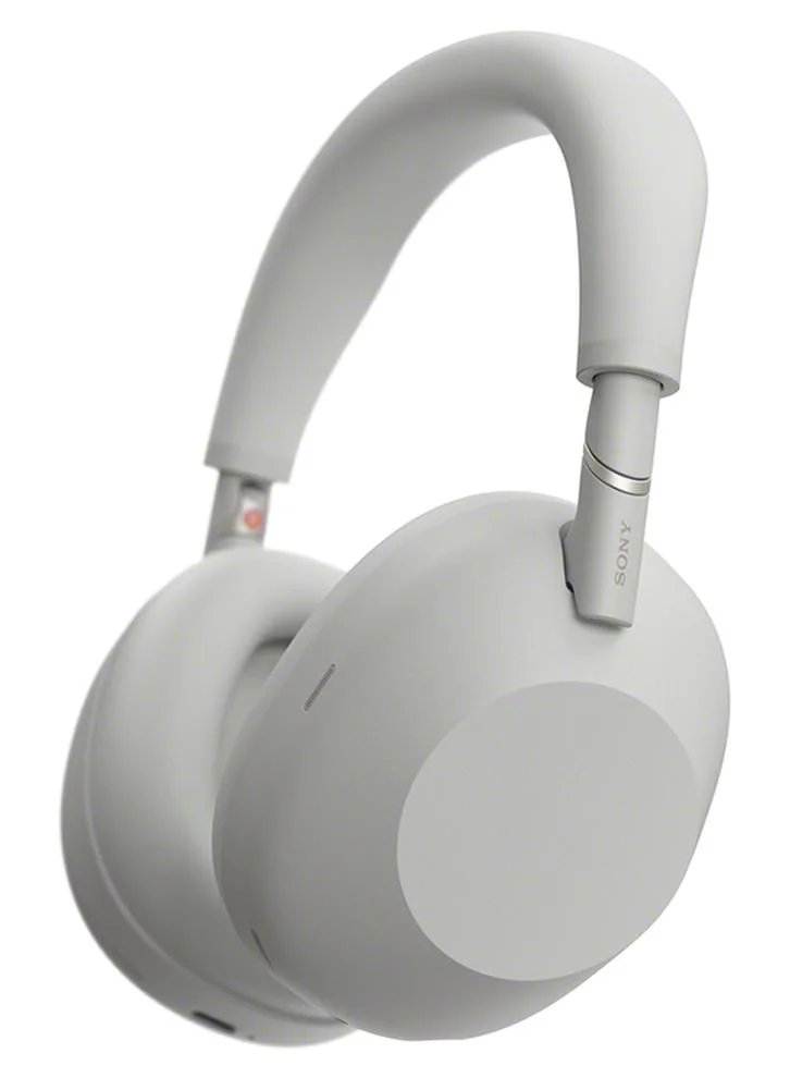 Premium Wireless Over-Ear Noise Cancelling Headphones, Hi-Res Audio, Foldable Design, Bluetooth Multipoint (Platinum Silver) ueo41