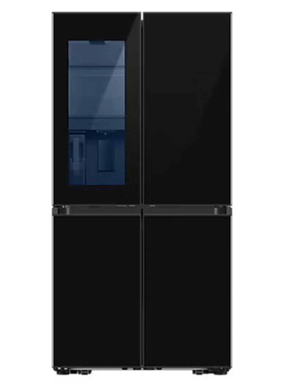Ultra-HD Premium French Door Refrigerator with See-thru Door and AI Energy Mode (Black, 548L) se2t3