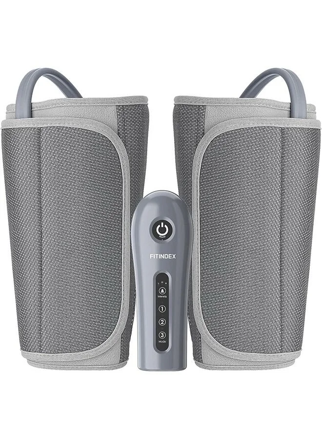 Premium Leg Compression Massager with Heat for Circulation and Recovery (3 Modes, 3 Intensities, Adjustable Fit for Men and Women) 94ll8