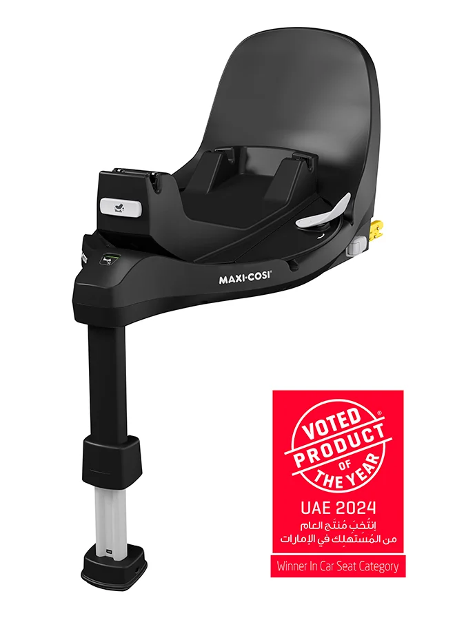Premium Rotating ISOFIX Car Seat Base for Infants and Toddlers (Black, 0-4 Years) k5o1g