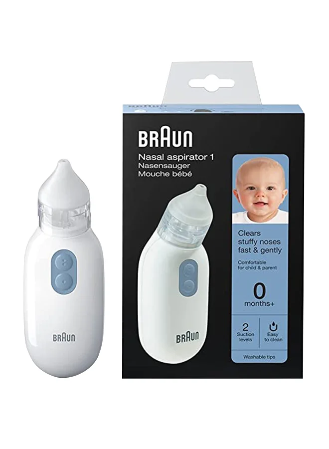 Premium Electric Nasal Aspirator for Infants and Toddlers (Safe Suction, Portable, 15 cm) a7ixz