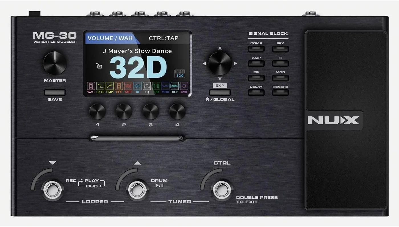 Professional Multi-Effects Guitar Processor Pedal with High-Definition Modeling and Versatile Signal Routing (1 Unit) ii40c