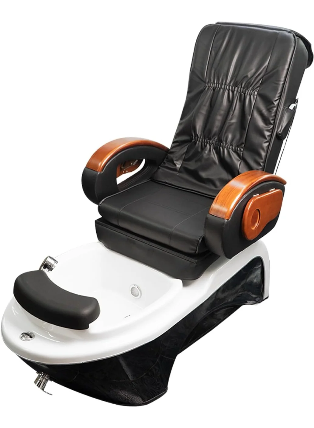 MEISHIDA Electric Pedicure Spa Chair with Ceramic Foot Tub and Massage Function (Professional Salon Equipment) 70ipp