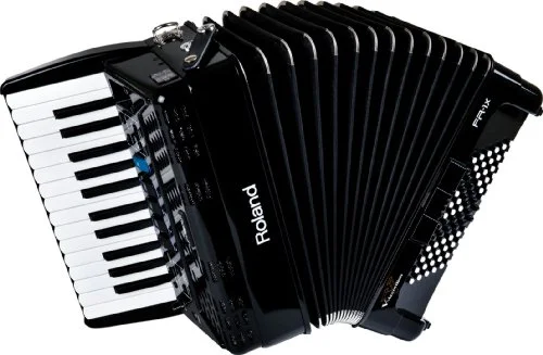Premium Digital Accordion with Piano Keys and Integrated Speakers (Professional Electronic Musical Instrument) mgso6