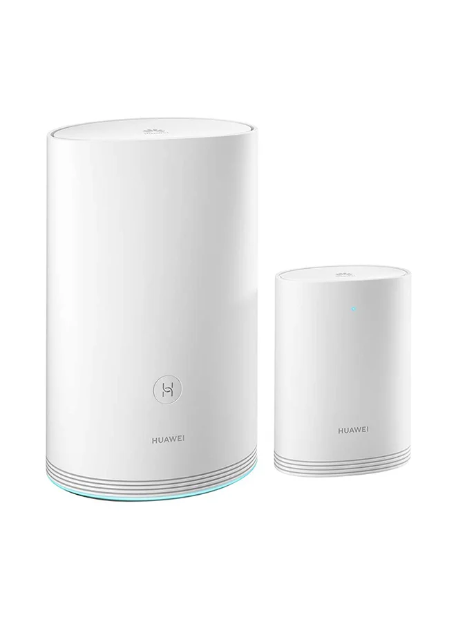 Smart Whole Home Mesh Wi-Fi System Dual-Band Wireless Router (1 Base + 1 Satellite, White) 86mpw
