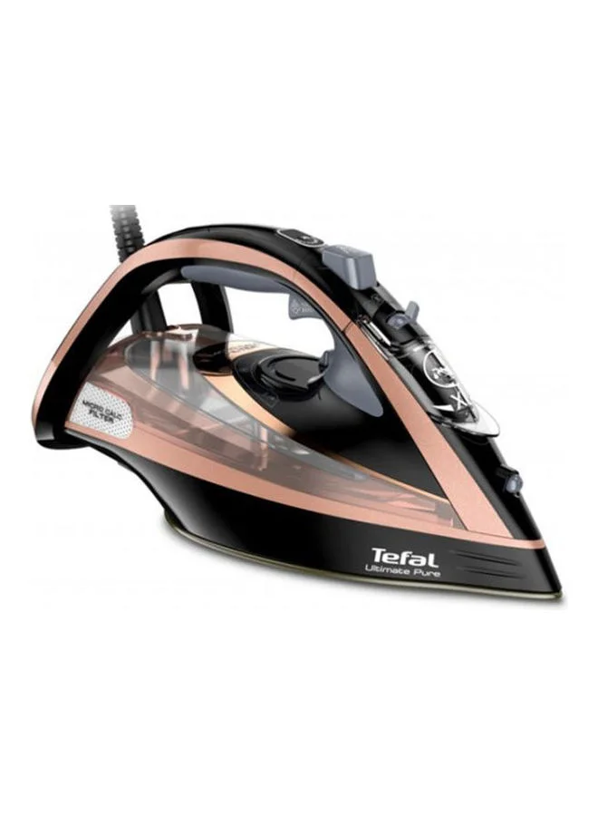 Premium Steam Iron 3200W High-Performance Ceramic Soleplate (Black, 3200 W) wjvlm