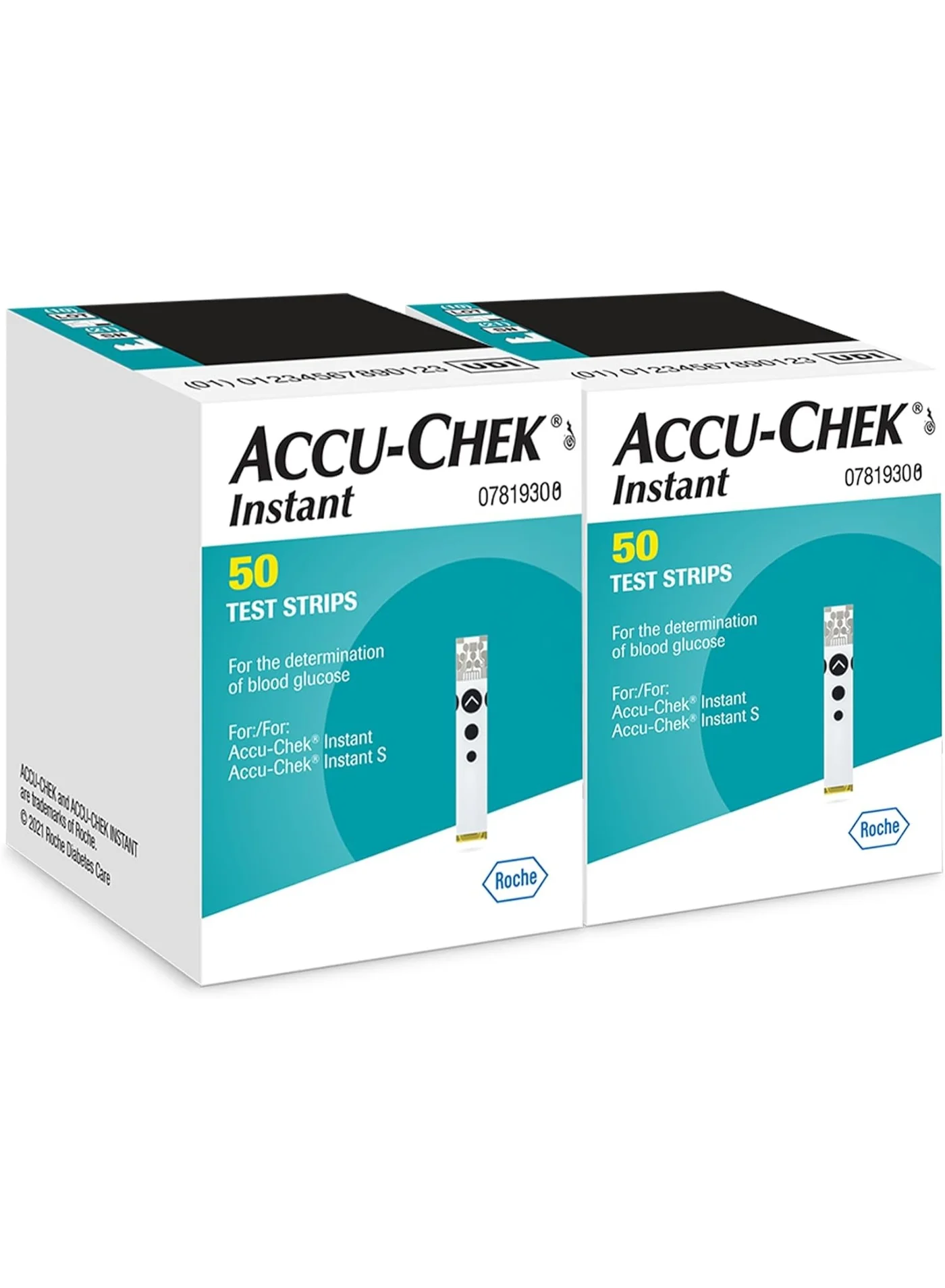 Blood Glucose Test Strips for Instant Monitoring System (Pack of 2) imkql